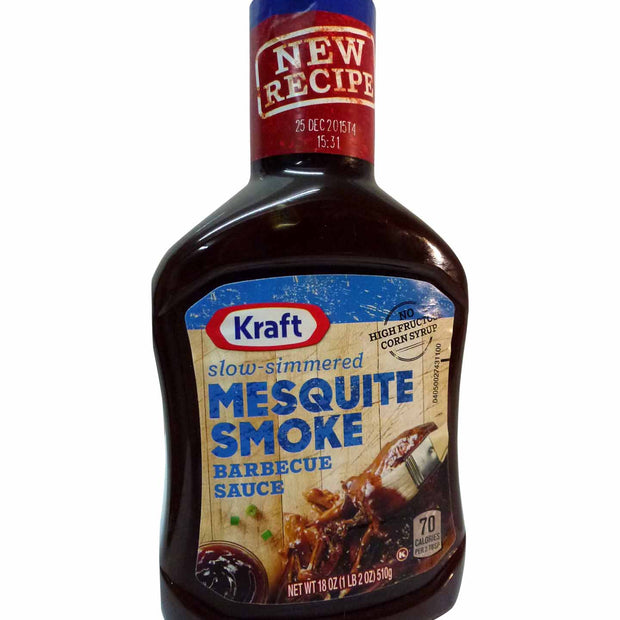 Kraft Mesquite Smoke Barbecue Sauce 510g