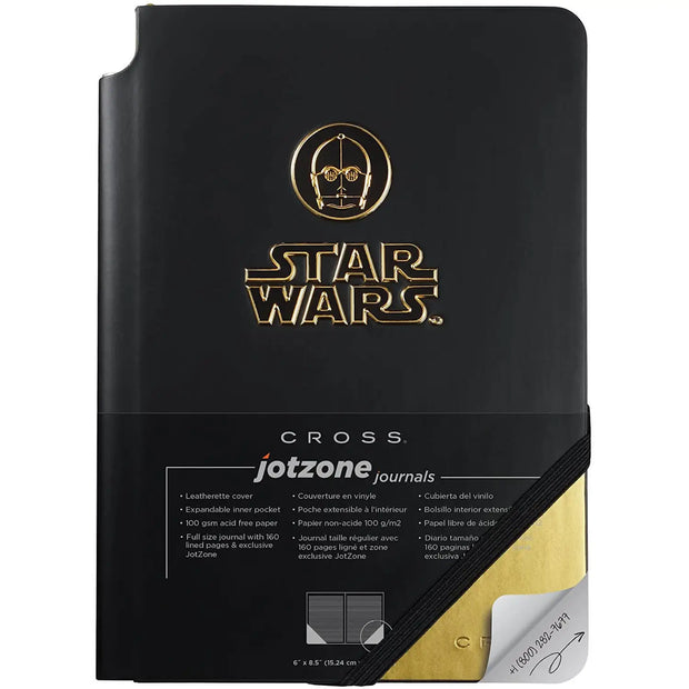 Star Wars C3PO Cross Jotzone Journal A5 Lined