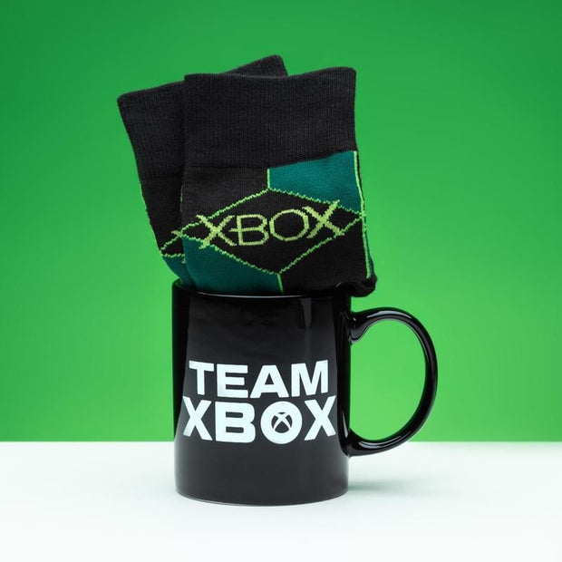Team Xbox Mug And Sock Gamer Gift Set