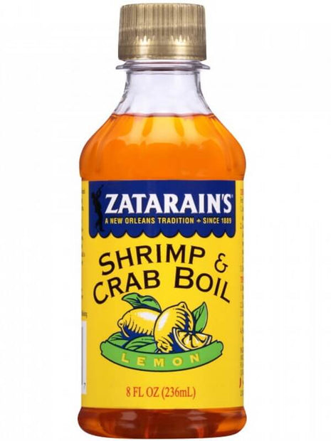 Zatarains Lemon Shrimp And Crab Boil Liquid 236ml