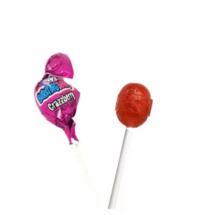 Charms Blow Pops Bursting Berry Blueberry Bubble Gum Filled Lollipop 18g