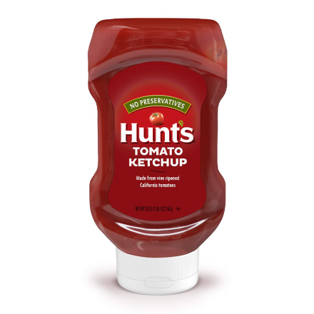 Hunts Tomato Ketchup In A 567g Bottle