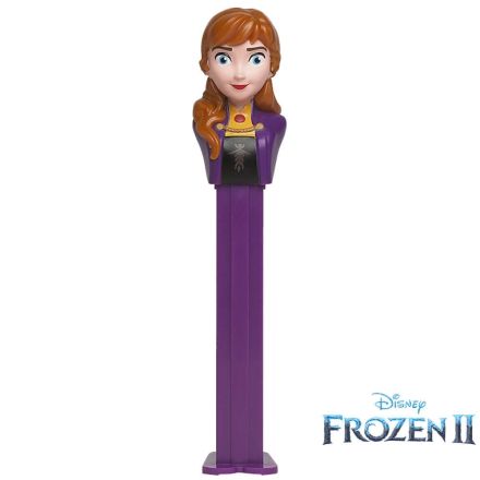 PEZ Anna Disney Frozen 2 PEZ Dispenser & PEZ Candy With 3 PEZ Sweets Refills In A 24.7g Blister Card