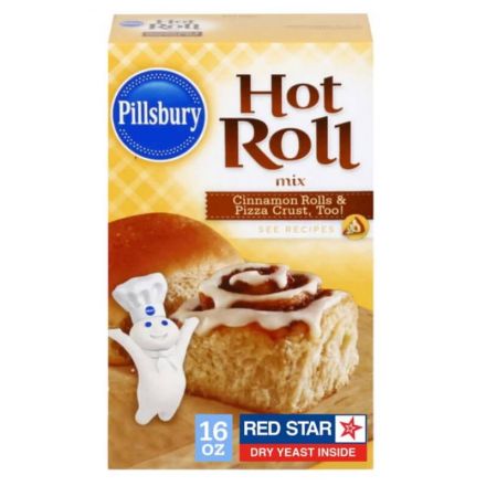 Pillsbury Hot Roll Mix In A 453g Box