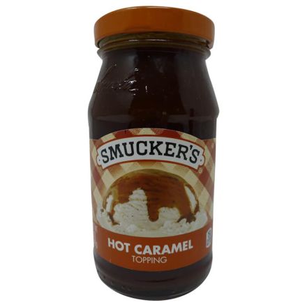 Smuckers Toppings Microwaveable Hot Caramel In A 340g Jar