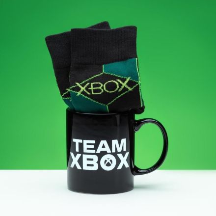 Team Xbox Mug And Socks Gamer Gift Set